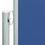 Toldo lateral retráctil para patio azul 220x600 cm de , Sombrillas - Ref: Foro24-317978, Precio: 126,78 €, Descuento: %