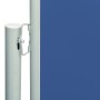 Toldo lateral retráctil para patio azul 220x600 cm de , Sombrillas - Ref: Foro24-317978, Precio: 129,58 €, Descuento: %