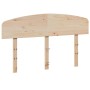 Cabecero de madera maciza de pino 150 cm de , Cabeceros y pies de cama - Ref: Foro24-842498, Precio: 45,10 €, Descuento: %