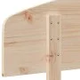 Solid pine wood headboard 150 cm by , Headboards and footboards - Ref: Foro24-842498, Price: 44,53 €, Discount: %