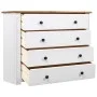 Armario auxiliar estilo Panamá madera pino blanco 80x40x73 cm de vidaXL, Aparadores - Ref: Foro24-282660, Precio: 136,81 €, D...