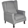 Sillón de tela gris en Sillones | Comprar online en Foru.es