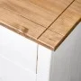 Armario auxiliar estilo Panamá madera pino blanco 80x40x73 cm de vidaXL, Aparadores - Ref: Foro24-282660, Precio: 136,81 €, D...