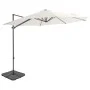 Sombrilla de jardín con base portátil color arena de vidaXL, Sombrillas - Ref: Foro24-276339, Precio: 168,87 €, Descuento: %
