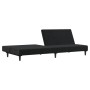 Sofá cama de 2 plazas terciopelo negro de , Sofás - Ref: Foro24-375735, Precio: 229,90 €, Descuento: %