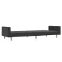 Sofá cama de 2 plazas tela gris oscuro de , Sofás - Ref: Foro24-375728, Precio: 267,06 €, Descuento: %