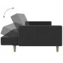 2 seater sofa bed dark gray fabric by , Sofas - Ref: Foro24-375728, Price: 267,06 €, Discount: %