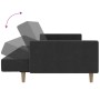 Sofá cama de 2 plazas tela gris oscuro de , Sofás - Ref: Foro24-375728, Precio: 288,37 €, Descuento: %