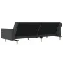 Sofá cama de 2 plazas tela gris oscuro de , Sofás - Ref: Foro24-375728, Precio: 267,06 €, Descuento: %