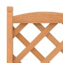 Jardinera con enrejado y ruedas madera maciza de abeto marrón de , Maceteros y jardineras - Ref: Foro24-3207647, Precio: 84,6...