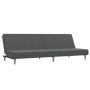 Sofá cama de 2 plazas tela gris claro de , Sofás - Ref: Foro24-375723, Precio: 236,63 €, Descuento: %