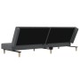 Sofá cama de 2 plazas tela gris claro de , Sofás - Ref: Foro24-375723, Precio: 236,63 €, Descuento: %