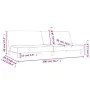 Sofá cama de 2 plazas tela gris claro de , Sofás - Ref: Foro24-375723, Precio: 232,56 €, Descuento: %