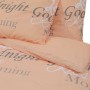 Juego de funda nórdica algodón rosa 140x200 cm de , Fundas de nórdico - Ref: Foro24-136507, Precio: 20,84 €, Descuento: %