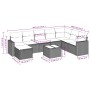 Set de sofás de jardín 9 pzas con cojines ratán sintético beige de , Conjuntos de jardín - Ref: Foro24-3219358, Precio: 565,6...