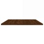 Estantes pared 4 uds madera ingeniería marrón 100x50x1,5 cm de , Estantes y estanterías - Ref: Foro24-838308, Precio: 59,74 €...