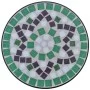 Mesa auxiliar mosaico para plantas verde y blanca de , Soportes para macetas - Ref: Foro24-41130, Precio: 44,30 €, Descuento: %