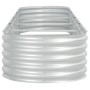 Arriate de acero galvanizado plateado 400x80x44 cm de , Maceteros y jardineras - Ref: Foro24-45516, Precio: 166,60 €, Descuen...