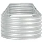 Arriate de acero galvanizado plateado 400x80x44 cm de , Maceteros y jardineras - Ref: Foro24-45516, Precio: 149,56 €, Descuen...