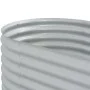 Arriate de acero galvanizado plateado 400x80x44 cm de , Maceteros y jardineras - Ref: Foro24-45516, Precio: 149,56 €, Descuen...