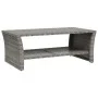 Mesa de centro ratán sintético gris 100x50x40 cm de , Mesas de centro - Ref: Foro24-319391, Precio: 101,31 €, Descuento: %