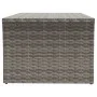 Mesa de centro ratán sintético gris 100x50x40 cm de , Mesas de centro - Ref: Foro24-319391, Precio: 101,31 €, Descuento: %