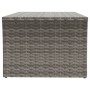 Mesa de centro ratán sintético gris 100x50x40 cm de , Mesas de centro - Ref: Foro24-319391, Precio: 108,90 €, Descuento: %