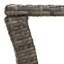 Mesa de centro ratán sintético gris 100x50x40 cm de , Mesas de centro - Ref: Foro24-319391, Precio: 101,31 €, Descuento: %