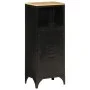 Mueble de baño hierro y madera maciza de mango 40x27x90 cm de , Muebles de baño - Ref: Foro24-358563, Precio: 106,03 €, Descu...