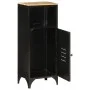 Mueble de baño hierro y madera maciza de mango 40x27x90 cm de , Muebles de baño - Ref: Foro24-358563, Precio: 106,03 €, Descu...