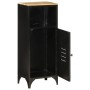 Mueble de baño hierro y madera maciza de mango 40x27x90 cm de , Muebles de baño - Ref: Foro24-358563, Precio: 143,53 €, Descu...
