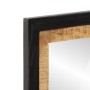Espejo de baño madera maciza de mango y vidrio 55x1x60 cm de , Muebles de baño - Ref: Foro24-358575, Precio: 55,44 €, Descuen...