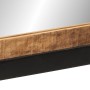 Espejo de baño madera maciza de mango y vidrio 55x1x60 cm de , Muebles de baño - Ref: Foro24-358575, Precio: 55,44 €, Descuen...