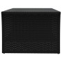 Mesa de centro negra 100x50x40 cm ratán sintético de , Mesas de centro - Ref: Foro24-319390, Precio: 86,01 €, Descuento: %