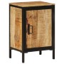 Mueble de baño madera maciza de mango y hierro 40x30x60 cm de , Muebles de baño - Ref: Foro24-358574, Precio: 105,50 €, Descu...