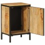 Mueble de baño madera maciza de mango y hierro 40x30x60 cm de , Muebles de baño - Ref: Foro24-358574, Precio: 105,50 €, Descu...