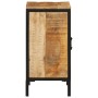 Mueble de baño madera maciza de mango y hierro 40x30x60 cm de , Muebles de baño - Ref: Foro24-358574, Precio: 105,50 €, Descu...