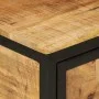 Mueble de baño madera maciza de mango y hierro 40x30x60 cm de , Muebles de baño - Ref: Foro24-358574, Precio: 96,74 €, Descue...