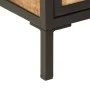 Mueble de baño madera maciza de mango y hierro 40x30x60 cm de , Muebles de baño - Ref: Foro24-358574, Precio: 96,74 €, Descue...