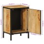 Mueble de baño madera maciza de mango y hierro 40x30x60 cm de , Muebles de baño - Ref: Foro24-358574, Precio: 105,50 €, Descu...