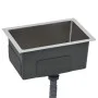 Fregadero de cocina hecho a mano acero inoxidable de vidaXL, Fregaderos - Ref: Foro24-145076, Precio: 139,03 €, Descuento: %