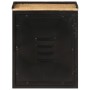 Mueble de baño hierro y madera maciza de mango 40x30x50 cm de , Muebles de baño - Ref: Foro24-358565, Precio: 66,70 €, Descue...