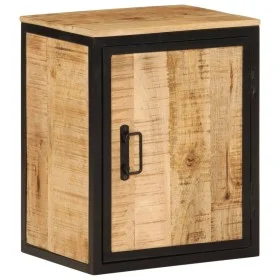 Mueble de baño madera maciza de mango y hierro 40x30x50 cm de , Muebles de baño - Ref: Foro24-358573, Precio: 100,38 €, Descu...