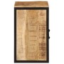 Mueble de baño madera maciza de mango y hierro 40x30x50 cm de , Muebles de baño - Ref: Foro24-358573, Precio: 102,04 €, Descu...
