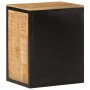 Mueble de baño madera maciza de mango y hierro 40x30x50 cm de , Muebles de baño - Ref: Foro24-358573, Precio: 102,04 €, Descu...