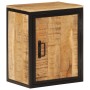 Mueble de baño madera maciza de mango y hierro 40x30x50 cm de , Muebles de baño - Ref: Foro24-358573, Precio: 102,04 €, Descu...