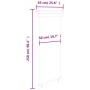 Toldo lateral de balcón gris 65x250 cm de , Sombrillas - Ref: Foro24-48404, Precio: 47,25 €, Descuento: %