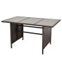 Set muebles de jardín 4 piezas y cojines ratán sintético marrón de , Conjuntos de jardín - Ref: Foro24-43105, Precio: 595,79 ...