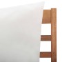 Set de muebles de jardín 4 pzs y cojines madera maciza acacia de , Conjuntos de jardín - Ref: Foro24-318338, Precio: 496,85 €...