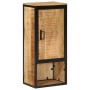 Mueble de baño madera maciza de mango y hierro 40x27x90 cm de , Muebles de baño - Ref: Foro24-358570, Precio: 135,53 €, Descu...